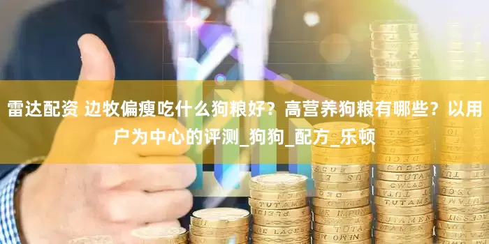 雷达配资 边牧偏瘦吃什么狗粮好？高营养狗粮有哪些？以用户为中心的评测_狗狗_配方_乐顿